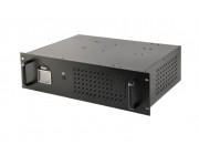 Gembird Rack/Tower 3.4U UPS UPS-RACK-1200, 1200 VA / 720W, IEC13 output x 2 pcs, Shuko 2 pcs; input IEC14, USB-BF control interface, telephone input\output